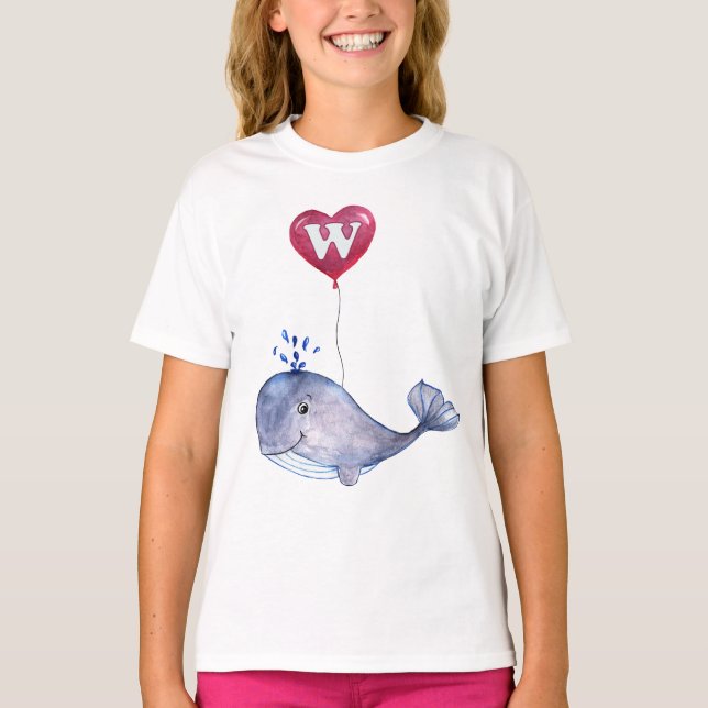 Camiseta W es para WHALE (Anverso)