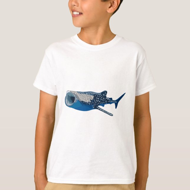 Camiseta W es para Whale Shark (Anverso)