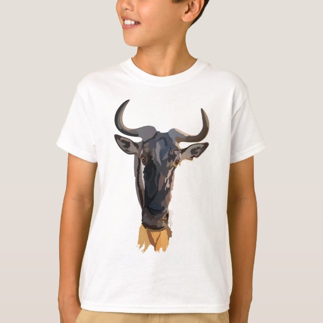 Camiseta W es para Wildebeest (Anverso)