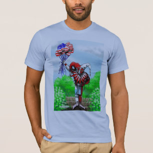 Camiseta w-globos del bufón