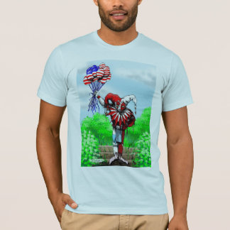 Camiseta w-globos del bufón