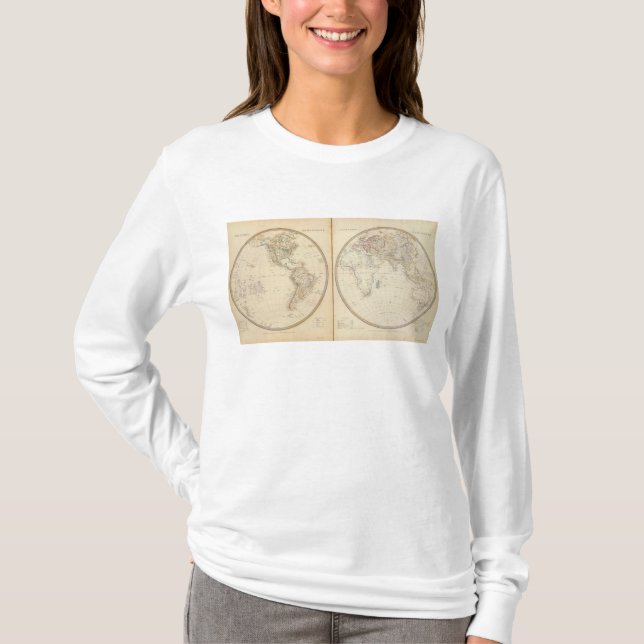 Camiseta W, hemisferios 2 de E (Anverso)