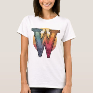 Camiseta W maravilla: Gradiente Sunset