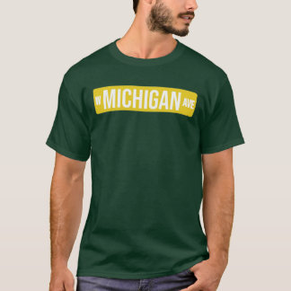 Camiseta W MICHIGAN AVE blanco OESTE MICHIGAN