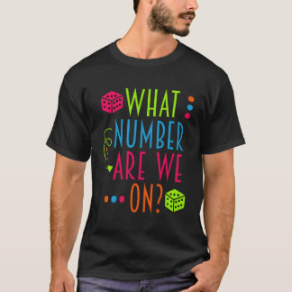 Camiseta W Número Estamos En Bunco