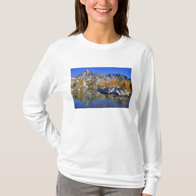 Camiseta WA, Alpine Lakes Wilderness, Enchantment 7 (Anverso)