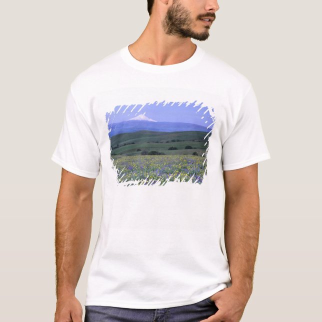 Camiseta WA, Condado de Klickitat, Dalles Mountain Ranch, (Anverso)