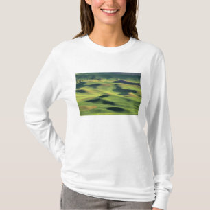 Camiseta WA, Condado de Whitman, tierras de cultivo de Palo