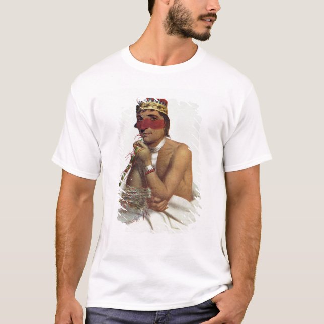 Camiseta Wa-Em-Boesh-Kaa, jefe del Chippeway (Anverso)