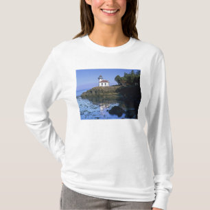 Camiseta WA, Isla San Juan, faro Lime Kiln