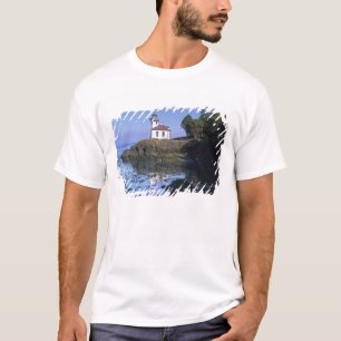 Camiseta WA, Isla San Juan, faro Lime Kiln