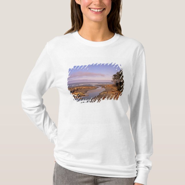 Camiseta WA, Olympic NP, Kalaloch Beach y Kalaloch (Anverso)