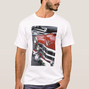 Camiseta WA, Seattle, automóvil americano clásico.