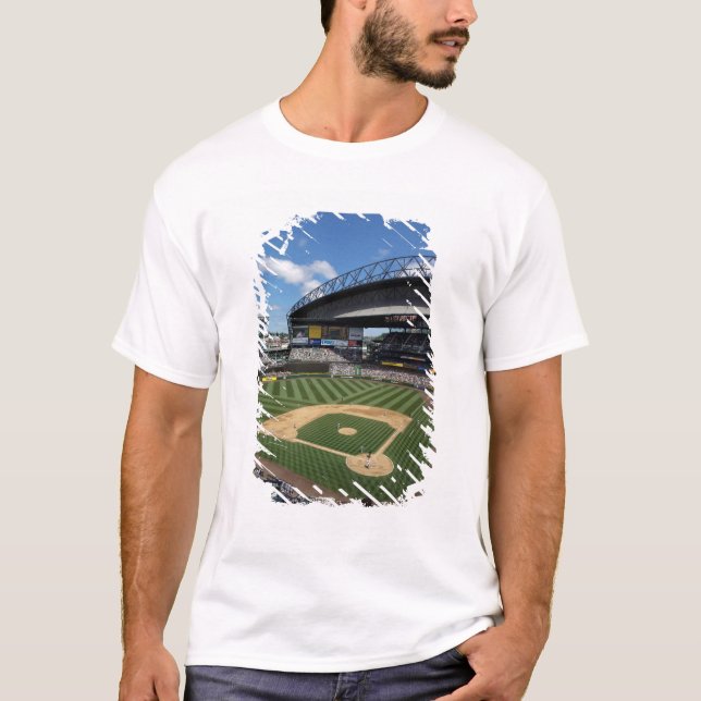 Camiseta WA, Seattle, Safeco Field, béisbol Mariners (Anverso)