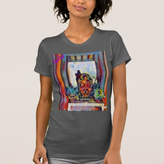 Camiseta Wa-Wo Wave NFT Art - A BUDDHA & A MEZUZAH 11