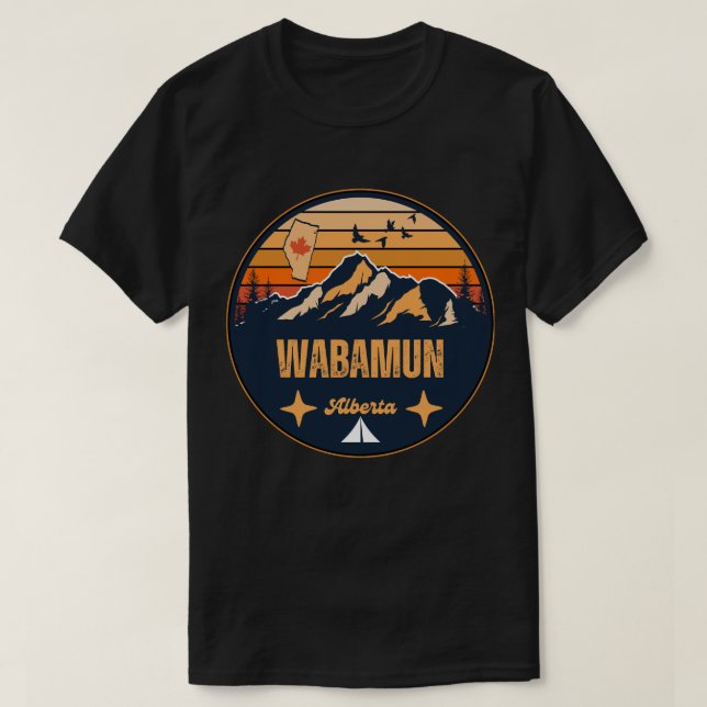Camiseta Wabamun, Alberta (Diseño del anverso)