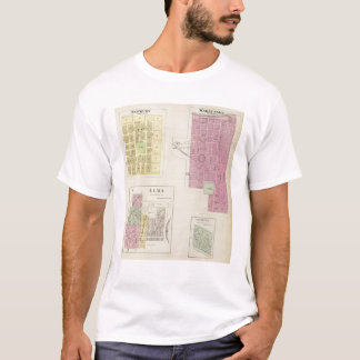 Camiseta Wabaunsee, Newbury, Alma, Bismark, Kansas