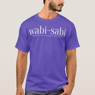 Camiseta Wabi-Sabi encuentra belleza en la inperfección 