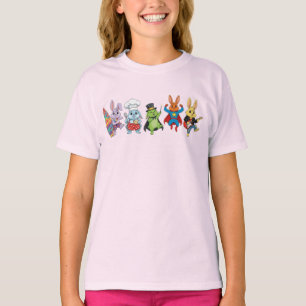 Camiseta Wacky Rabbits Personalizado Baker