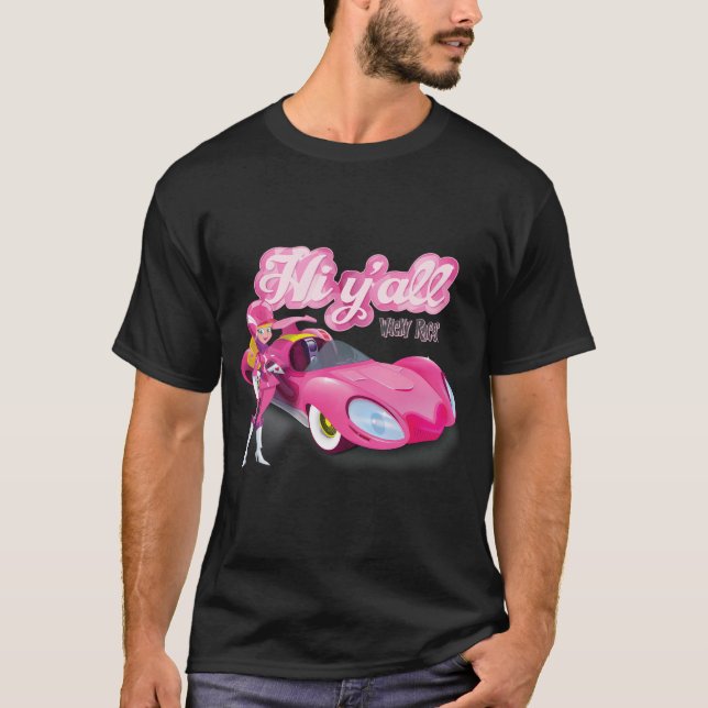 Camiseta Wacky Races Penelope Pitstop Hi Y'All (Anverso)
