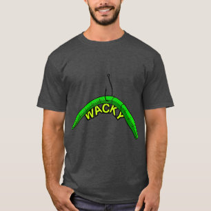Camiseta Wacky Rig Worm Captura Pescado Con Este Bass