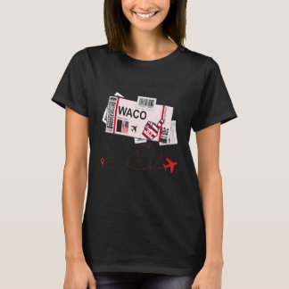 Camiseta Waco Girl  Waco Boarding Pass