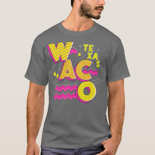 Camiseta Waco Texas del Retro 90