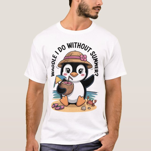 Camiseta Waddle que hago sin verano (Anverso)