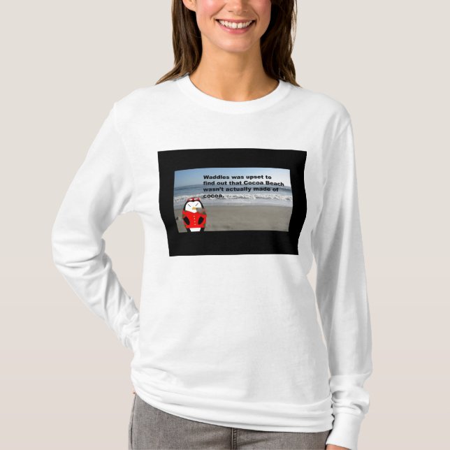 Camiseta Waddles Cocoa Beach Longsleeve (Anverso)