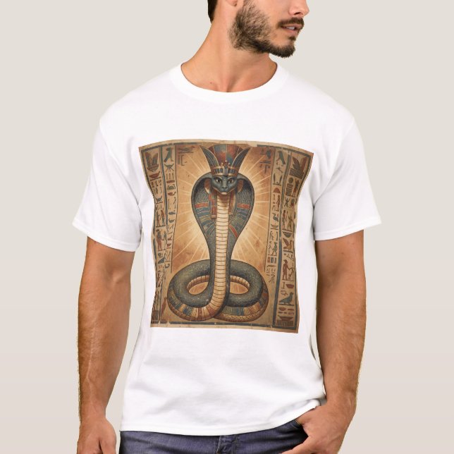 Camiseta Wadjet – Ägyptische Schlangengöttin´7 (Anverso)