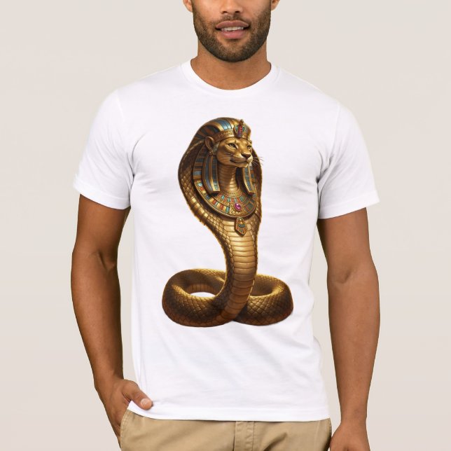 Camiseta Wadjet – Egyptian Cobra Goddess (Anverso)