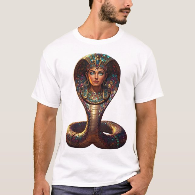 Camiseta Wadjet – Egyptian Cobra Goddess´7 (Anverso)