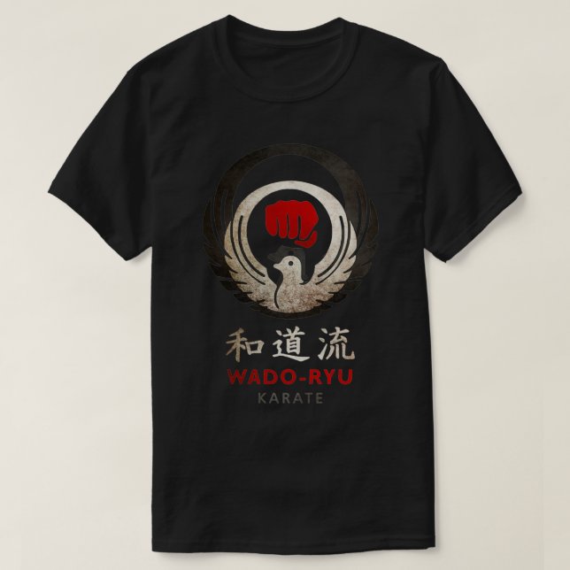 Camiseta Wado Ryu Karate 2 (Diseño del anverso)