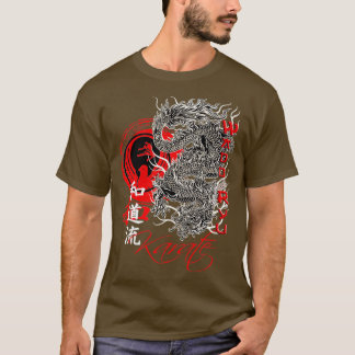 Camiseta Wado Ryu Karate Dragon Kime Oss