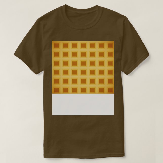 Camiseta Waffle (Diseño del anverso)