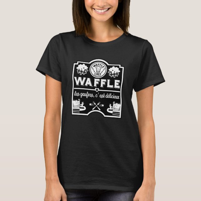 Camiseta Waffle Chef (Anverso)