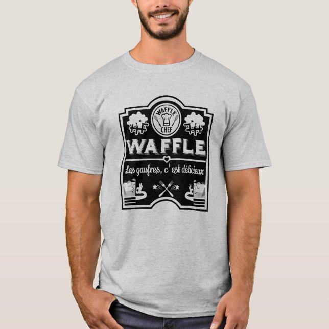 Camiseta Waffle Chef (Anverso)