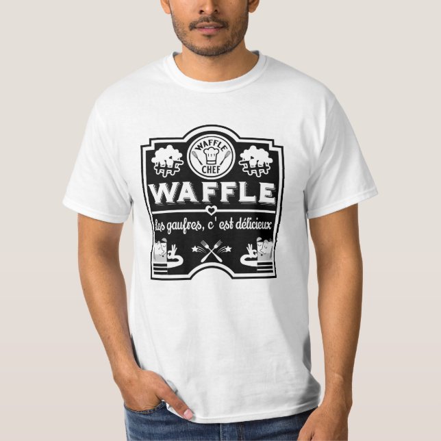 Camiseta Waffle Chef (Anverso)