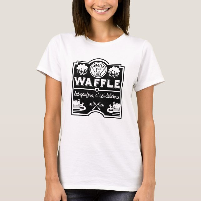 Camiseta Waffle Chef (Anverso)