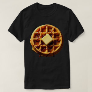 Camiseta Waffle Funny Lazy Easy Halloween