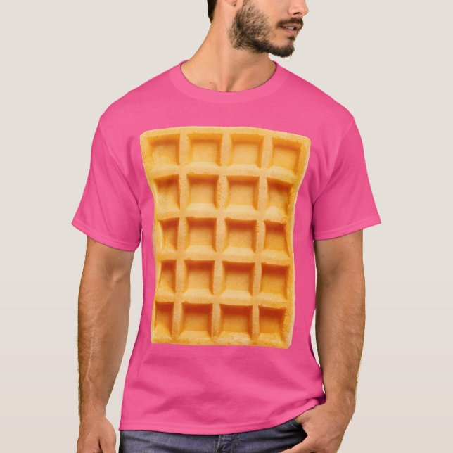 Camiseta Waffle Halloween Lazy Party Waffle - art (Anverso)