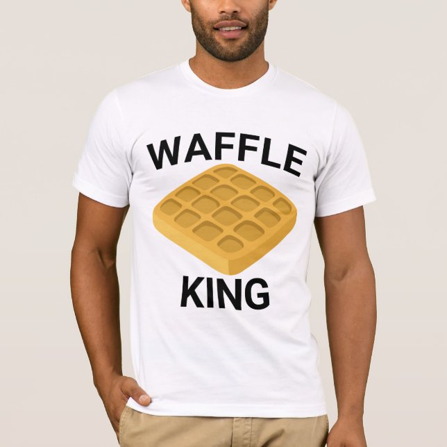 CAMISETA WAFFLE KING DAD MEN'S T-SHIRTS (Anverso)