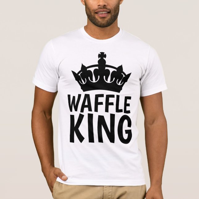 Camiseta WAFFLE KING DAD T-Shirts (Anverso)
