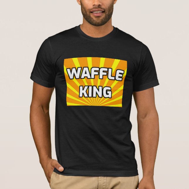 CAMISETA WAFFLE KING MENS DAD T-SHIRS (Anverso)