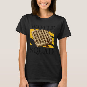 Camiseta Waffle Squad Ironic Waffle Gourmet Hobby Chef