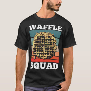 Camiseta Waffle Squad Quote Team Waffle Food