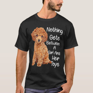 Camiseta Waffle Toy Poodle Dog Lover Nada Entre