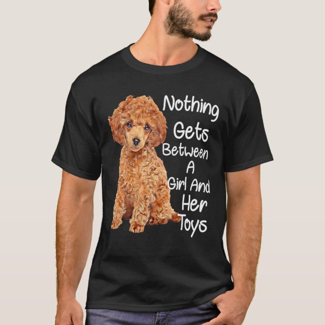 Camiseta Waffle Toy Poodle Dog Lover Nada Entre (Anverso)