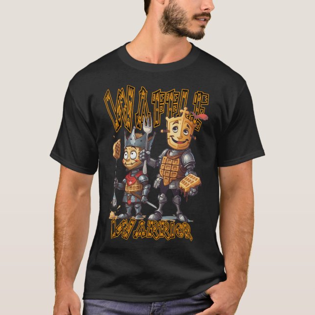 Camiseta Waffle Warrior (Anverso)