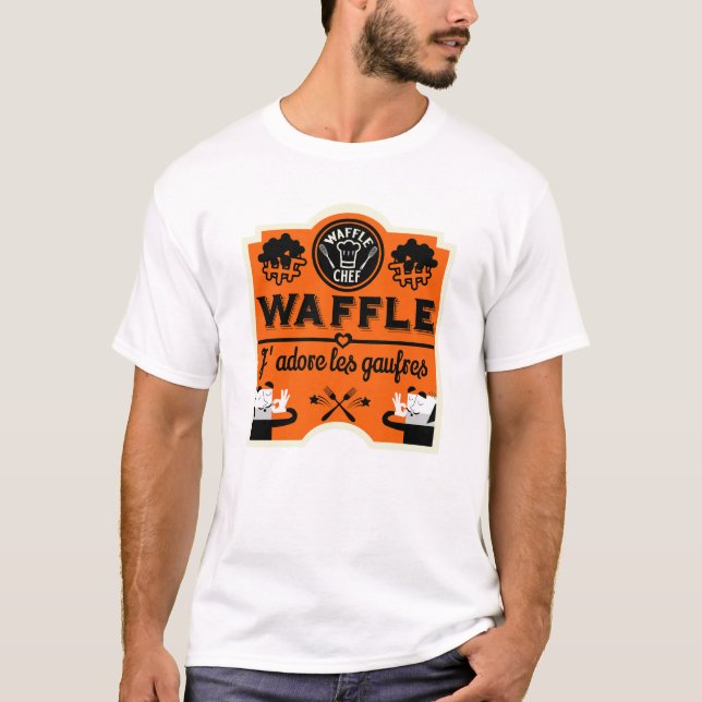 Camiseta Waffles de Francia (Anverso)